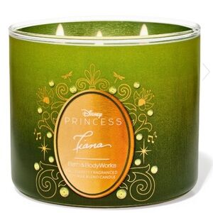 Bath & Body Works Disney Princess Tiana Limited Edition 3-wick Candle